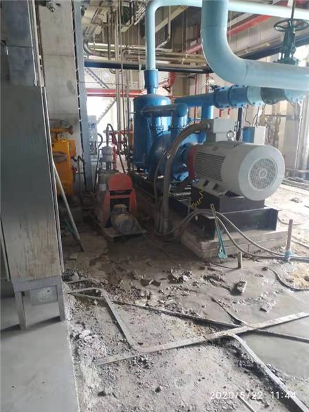 周矶办事处设备基础下沉注浆加固